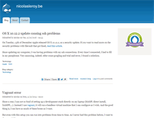 Tablet Screenshot of nicolasleroy.be